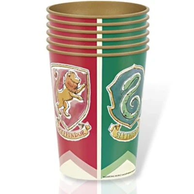 Imagen de Unique Harry Potter Stadium Cup 16oz (1 Pc) Durable &amp; Reusable Vaso Plástico Grande 473 ml Fiesta, Multicolor, 16 oz. (23567)