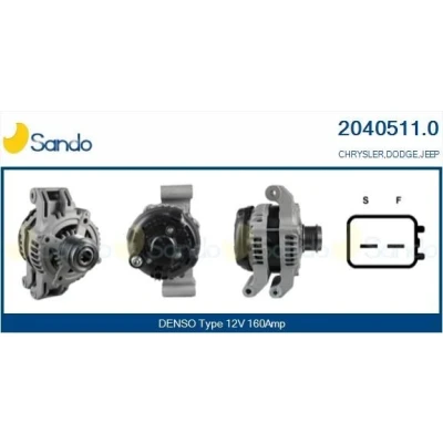Imagen de CASCO CAL10298AS Alternador 12V 105A FIAT: Stilo Hatchback, Punto II Doblo I Cargo, ALFA ROMEO: 147