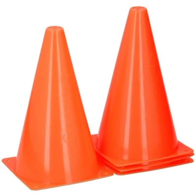 Imagen de Slazenger Naranja Conos de Entrenamiento (4 Unidades), Color, Juventud Unisex, Normal