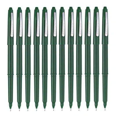 Imagen de helit H2512352 Fineliner The Penxacta, ancho de trazo 0, 5 mm, color escritura verde, 12 piezas