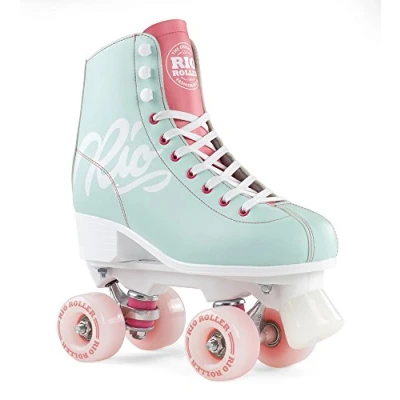 Imagen de Rio Roller RIO275 Patines, Unisex Adulto, Multicolor (Teal/Coral), 39.5