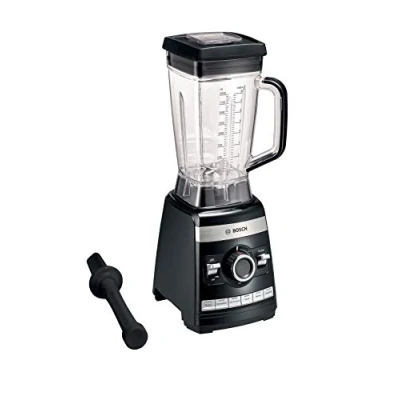 Imagen de Batidora de vaso Bosch MMBH6P6B, Potencia 1600W, Capacidad 2L, 6 programas, cuchillas