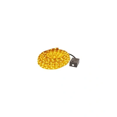 Imagen de HQ POWER VDLRL28Y Tubo de luz con toma impermeable y controlador, 2 canales, 8 m largo x 13 mm diámetro, color amarillo 640111