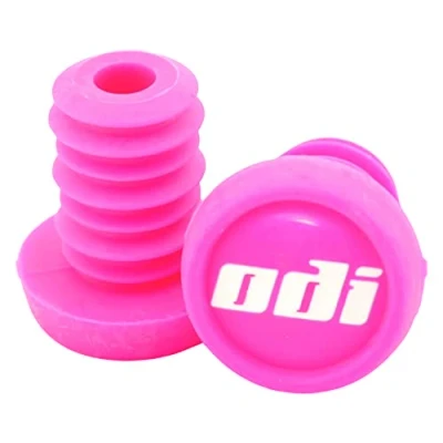 Imagen de ODI Bar End Plug para 13549701 Tapón 1 par (2ST) + Fan tic26 Pegatinas (Rosa)