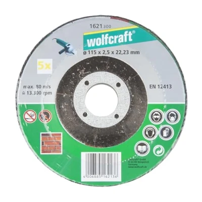 Imagen de wolfcraft Disco para cortar piedra con el centro rebajado I 1621300