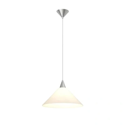 Imagen de lámpara colgante &#039;Petra&#039; (Moderno) en Blanco hecho de Vidrio e.o. para Cocina (1 llama, E27) Lindby vidrio, colgante, mesa comedor,