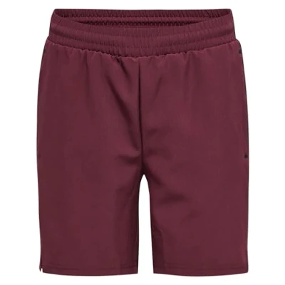 Imagen de hummel Hmlmove Grid Woven Pantalones Cortos Unisex para niños, Color Verde