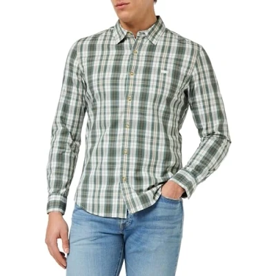 Imagen de Levi&#039;s Long Sleeve Battery Housemark Slim Camisa, Micah Plaid Cloud Dancer, XS Hombre