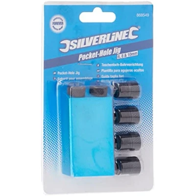 Imagen de Silverline Tools 868549 Plantilla, guía de taladro y corte, 6, 8 10 mm