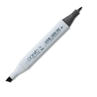 Imagen de Copic Classic T 8, Toner Gris nº Rotulador Doble con Punta Media y Fina