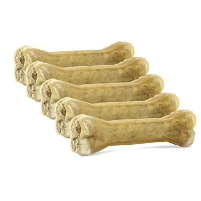 Imagen de DOGBOSS Huesos masticables Ingredientes 100% Naturales, Diferentes tamaños y sabores (5 con energizantes, 17 cm)