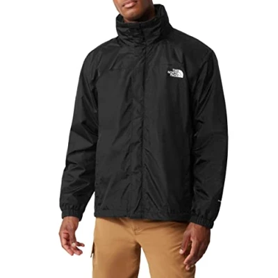 Imagen de THE NORTH FACE Chaqueta Resolve para Hombre de Senderismo Impermeable y Transpirable TNF Black, XL
