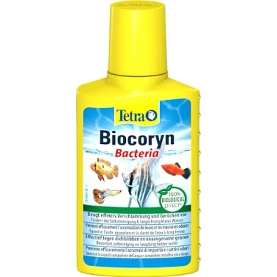 Imagen de Tetra Biocoryn Purificador de Agua para la biodegradación contaminantes, previene sedimentación y los olores en el Acuario, 100 ml