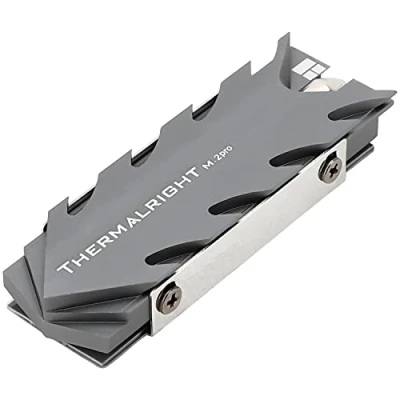 Imagen de Thermalright M.2 2280 Pro Disipador térmico SSD (8 mm, tubo de calor 8 almohadilla térmica doble cara alto rendimiento)
