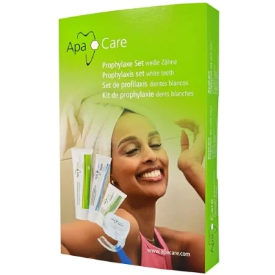 Imagen de ApaCare set de profilaxis pasta dientes/reparación/pulido esmalte líquido para dientes sensibles la en casa