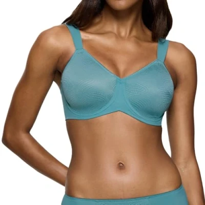 Imagen de Triumph Essential Minimizer Sujetador con aros, Mujer, Talla: 95C, Quiet turquoise