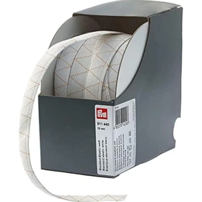 Imagen de Prym Elástico, Blanco, 20 mm 25 m