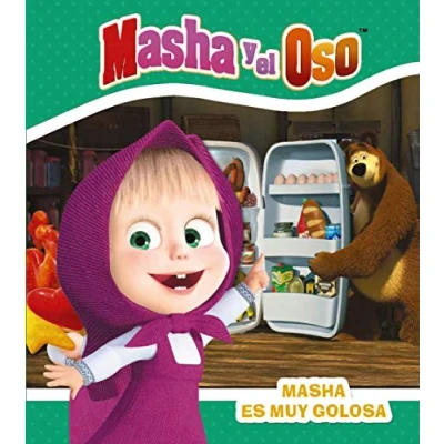Imagen de MASHA Y EL Oso. es muy golosa (Hachette INFANTIL OSO Cuentos)