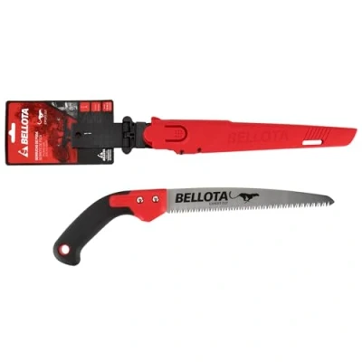 Imagen de Bellota 45RBIMR9 Serrucho de poda Guepardo con hoja recta 9&quot;, dentado japonés y mango bimaterial recto. Incluye funda