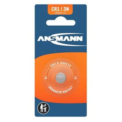 Imagen de ANSMANN batería de Litio CR1/3N CR11108/2L76 3 V y Larga duración Resistente a temperaturas extremas Ideal para cámara, báscula, Reloj mandos Distancia calefacción