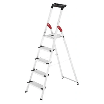 Imagen de Hailo 5_8505 001 Seguridad del hogar escalera L60 Alu 5 pasos