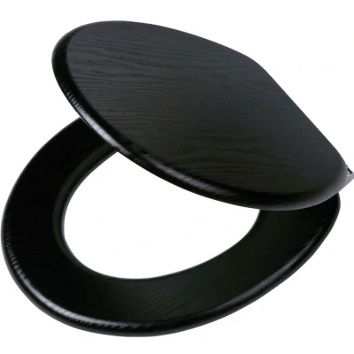 Imagen de Tiger Blackwash Asiento de inodoro MDF Negro
