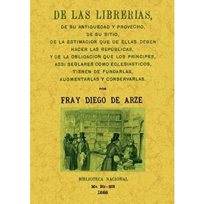 Imagen de de las librerias, su antiüedad y provecho... (SIN COLECCION)