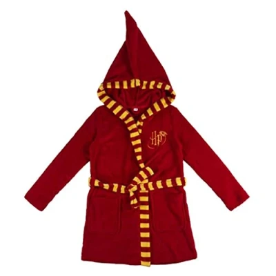Imagen de CERDÁ BATÍN Coral Fleece Harry Potter Albornoz, Juventud Unisex, Red (Rojo), 8 años
