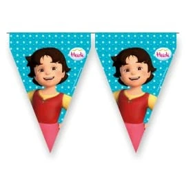 Imagen de BeenSmile, BANDERIN Heidi, Banderín para Niños, Decoración Cumpleaños Infantil, Artículos de Fiesta, Celebración y Aniversario, 1 Unidades, 3 M