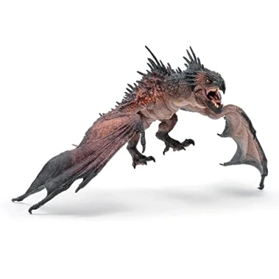 Imagen de Papo Gran Figura de Dragón del Aire, Fantástica Criatura Medieval para niños a Partir 3 años Juguete Ideal Explorar la imaginación y el Mundo Las Leyendas