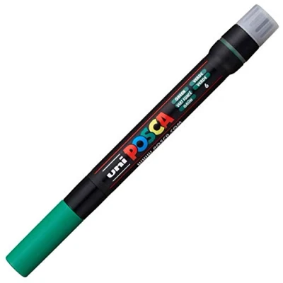 Imagen de Uni Ball 181663 Marcador POSCA con punta de pincel, color verde
