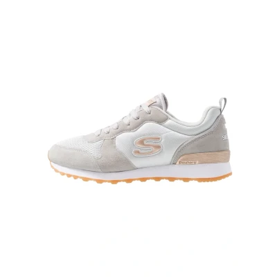 Imagen de Skechers OG 85 Goldn Gurl, Zapatillas para Mujer, Light Gray Suede Nylon Mesh Rose Gold Trim, 36 EU