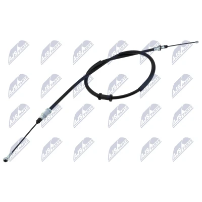 Imagen de NTY HLR PL 040 Cable de Freno Mano Atrás izquierda, derecha 1545, 1210 Discos OPEL: Movano B Furgón, RENAULT: MASTER 3, 3 Kasten