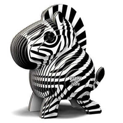 Imagen de EUGY 011 Cebra. Eco Friendly 3D Paper Puzzle