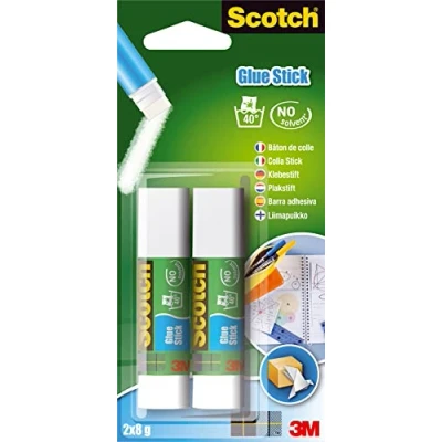 Imagen de Scotch 6216C Pack de 2 barras adhesivas, 8 g
