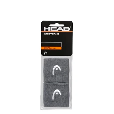 Imagen de Head Muñequera de 2,5 Accesorio Tenis, Adultos Unisex, Antracite, Talla única