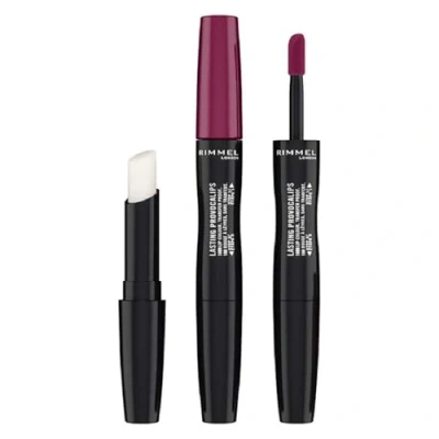 Imagen de Rimmel, Lasting Provocalips, Labial fijo, 440 Maroon swoon, Paso 1: 2,3mL, Paso2: 1,6g