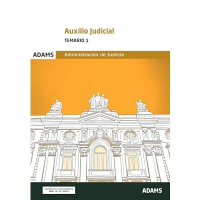 Imagen de Auxilio JUDICIAL. TEMARIO 1 (Temarios Y 2 Judicial (OC))