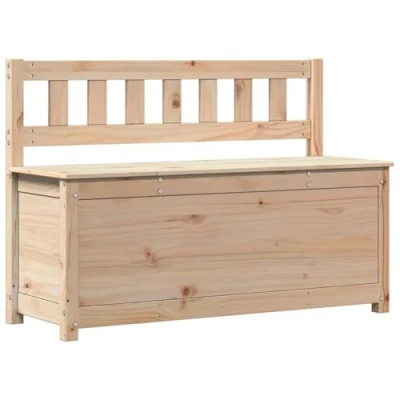 Imagen de vidaXL Banco Asiento Otomana Patas Sofá Salón Sala de Estar Pasillo Recibidor Dormitorio Casa Interior Pie Madera Maciza Pino
