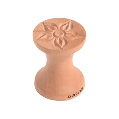 Imagen de Marcato Kit de Moldes para Corzetti, Sellos Pasta Fresca, Forma Sol + Flor, en Madera Maciza.