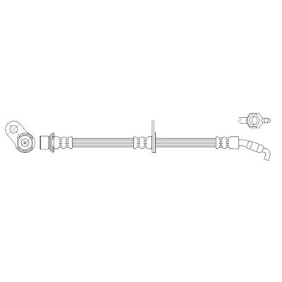 Imagen de BOSCH 1 987 476 963 Latiguillos de Freno 490 M10x1