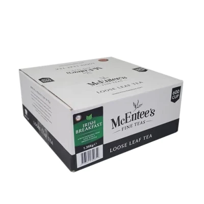 Imagen de McEntee&#039;s Irish Breakfast té Suelto 1,35 kg MEZCLADO EN IRLANDA. FUERTE y CÍTRICO. Una mezcla de a granel Ceilán Assam.