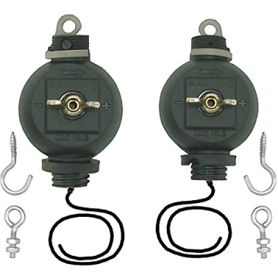 Imagen de Hydrofarm LLIF001 Sistema de suspensión para iluminación Color Negro