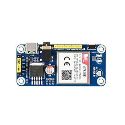 Imagen de A7670E LTE Cat 1 Hat For Raspberry Pi, Multi Band Support, 2G gsm/GPRS, Enabling / Communication &amp; LBS Positioning