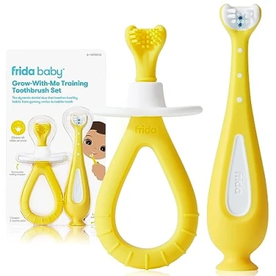 Imagen de Frida Baby Grow With Me Juego de cepillos dientes