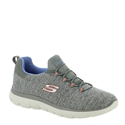 Imagen de Skechers Summits Vindicator Tenis para Mujer, Gris Azul Gybl, 39 EU