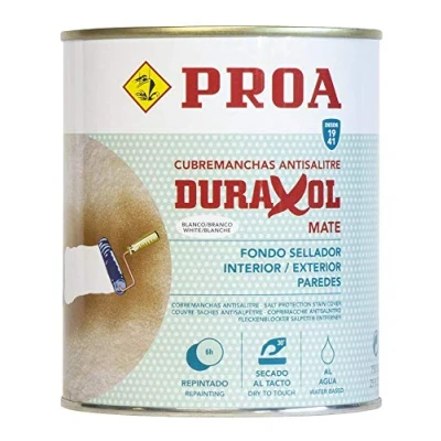 Imagen de CUBREMANCHAS ANTISALITRE AL AGUA. Blanco. 750 ML.