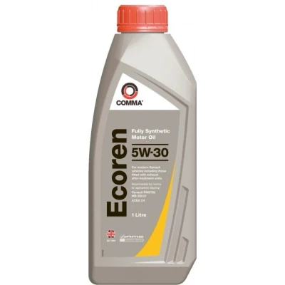 Imagen de Comma Ecoren 5W 30 1L Aceite de motor ECR1L RENAULT: MEGANE 2, CLIO 3, NISSAN: Qashqai / Qashqai+2 I, Juke, DACIA: SANDERO 2