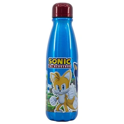 Imagen de Botella de agua reutilizable aluminio infantil 600 ml Sonic