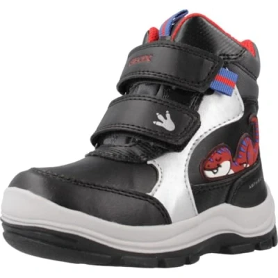 Imagen de Geox B Flanfil ABX, Barco Ankle Bebé Niños, Black Royal, 21 EU